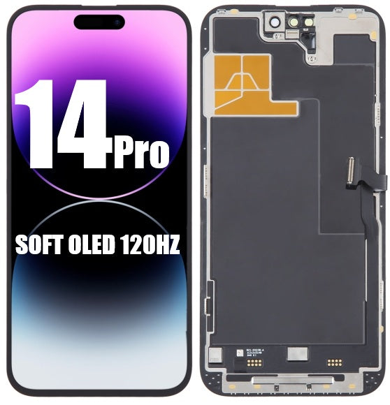 IPHONE 14 PRO SOFT OLED SCREEN REPLACEMENT 120Hz