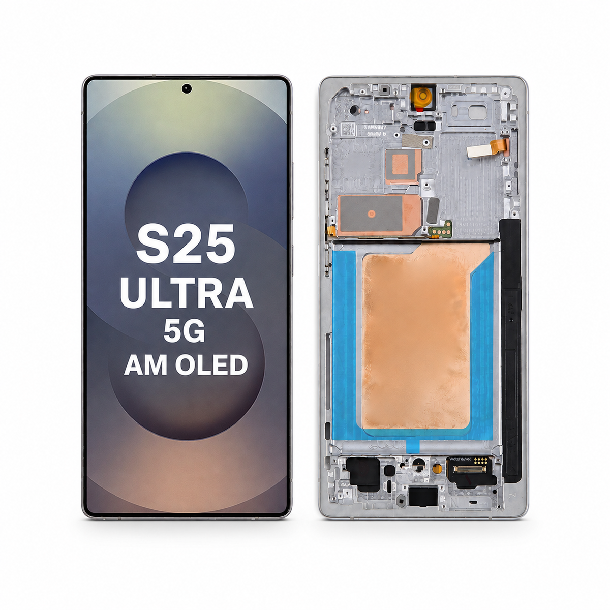Galaxy S25 Ultra Screen Replacement AM With Frame