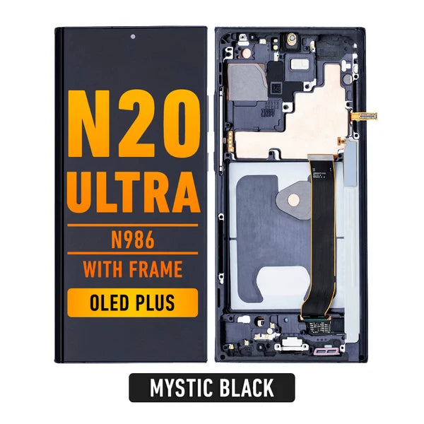 OLED PLUS For Note 20 Ultra Screen Replacement AM With Frame