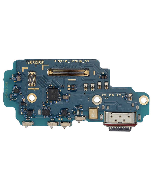 Galaxy S23 Ultra 5G Charging Port Board With Sim Card Reader