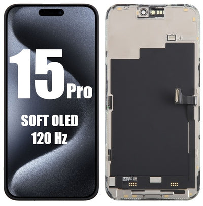 IPHONE 15 PRO SOFT OLED SCREEN REPLACEMENT 120HZ