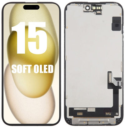 IPHONE 15 SOFT OLED SCREEN REPLACEMENT 120HZ