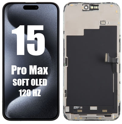 iPhone 15 Pro Max SOFT OLED Screen Replacement 120Hz