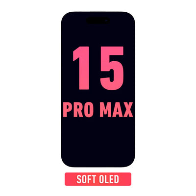 iPhone 15 Pro Max SOFT OLED Screen Replacement 120Hz