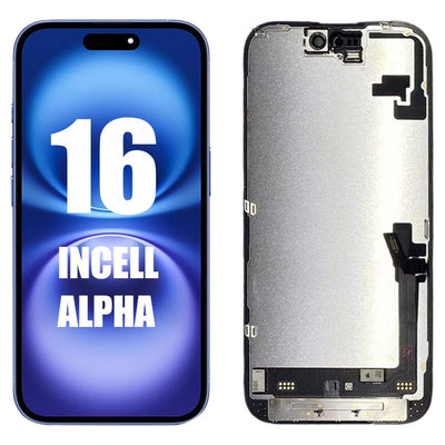 IPHONE 16 INCELL LCD SCREEN REPLACEMENT ALPHA