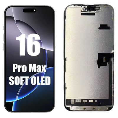 IPHONE 16 PRO MAX SOFT OLED SCREEN REPLACEMENT 120HZ