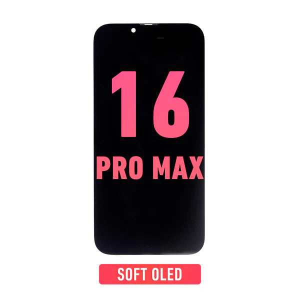 IPHONE 16 PRO MAX SOFT OLED SCREEN REPLACEMENT 120HZ