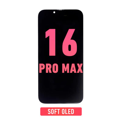 IPHONE 16 PRO MAX SOFT OLED SCREEN REPLACEMENT 120HZ