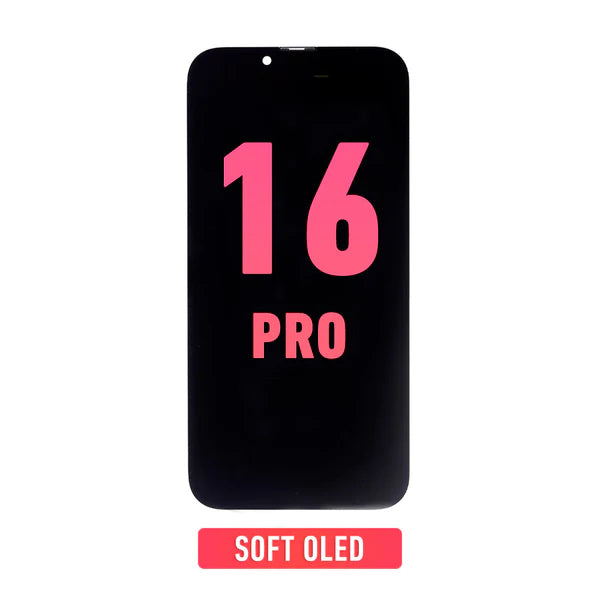 IPHONE 16 PRO SOFT OLED SCREEN REPLACEMENT 120HZ