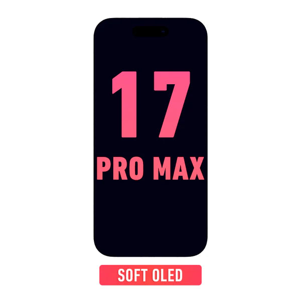 IPHONE 17 PRO MAX SCREEN REPLACEMENT SOFT OLED 120HZ