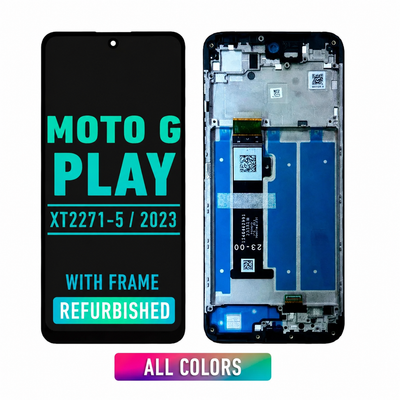 Moto G Play 5G Screen Replacement with Frame (XT2271 / 2023) (Premium)
