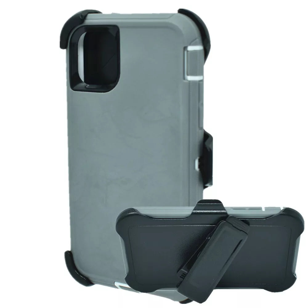 iPhone Shockproof Heavy Duty Defender Case Cover with Belt Clip