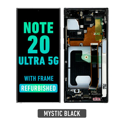 Galaxy Note 20 Ultra Screen Replacement OEM With Frame