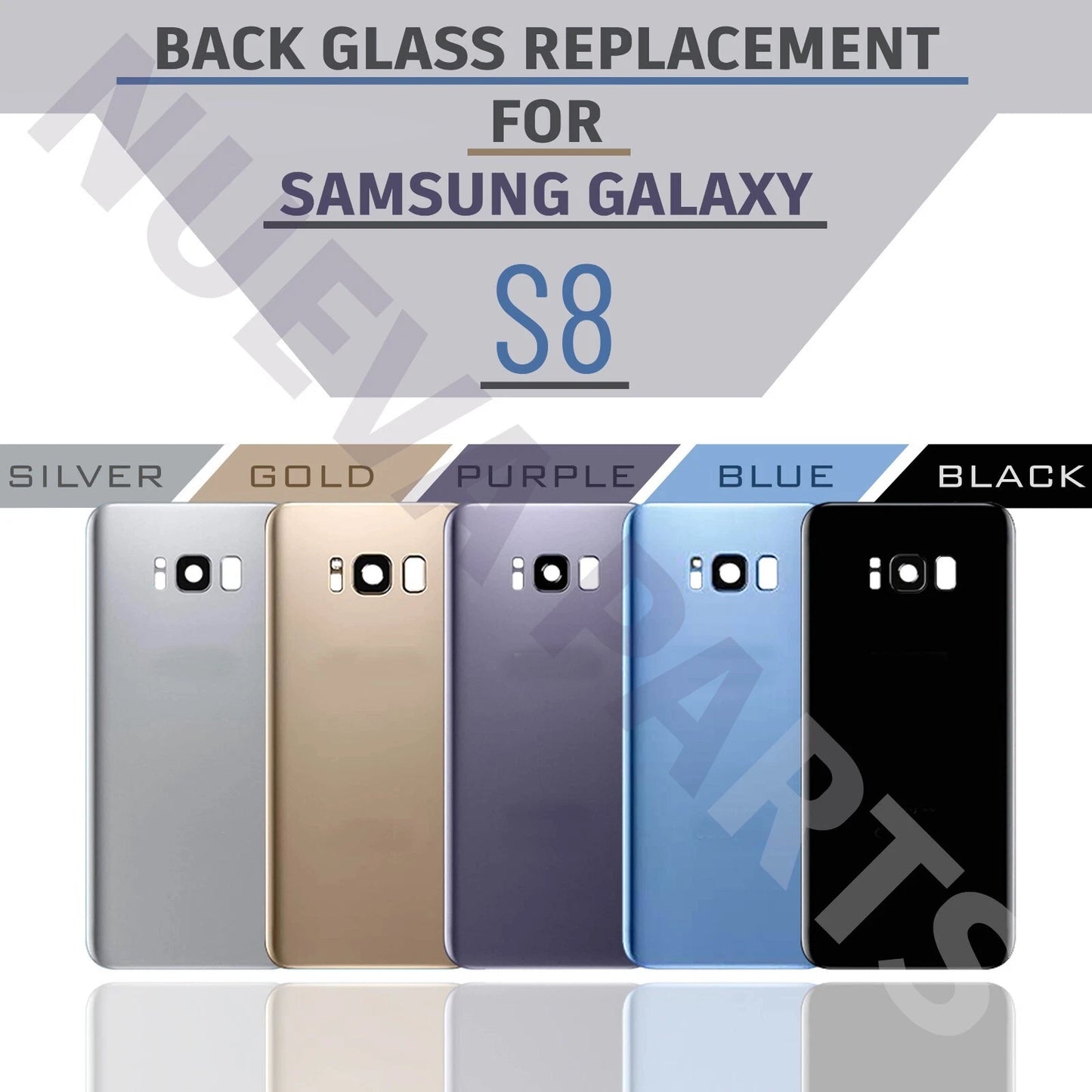 Galaxy S8/S8 Plus Back Glass Replacement